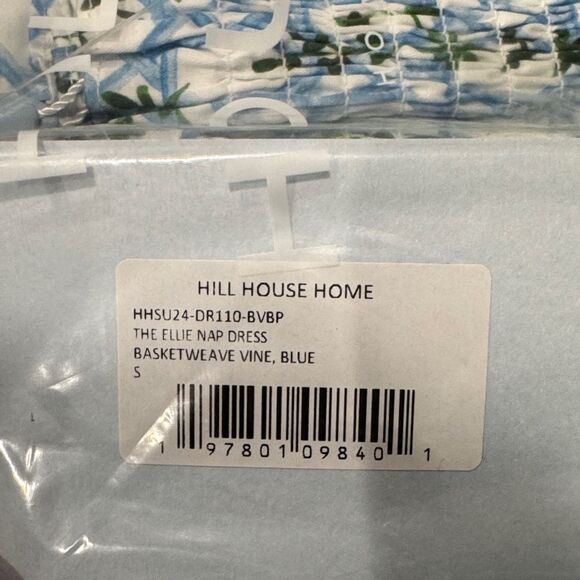 Hill House Blue Basketweave Vine Ellie Nap Dress - Picture 2 of 3